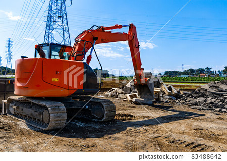 Construction machinery heavy machinery backhoe 83488642