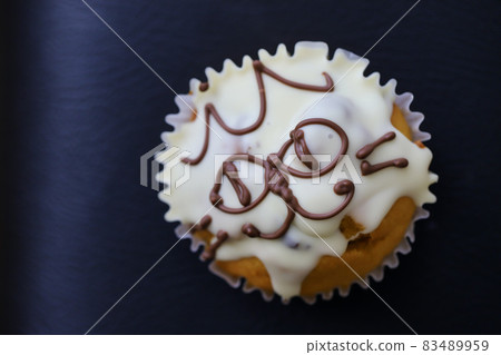 Pumpkin muffins for Halloween - homemade treats 83489959