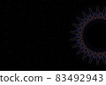 Circular arrangement code left space 83492943