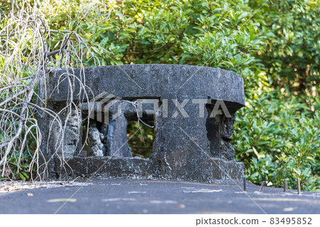 日本廣島縣奧之島古老而美麗的建築和風景 日本廣島縣奧之島古老而美麗的建築和風景 83495852