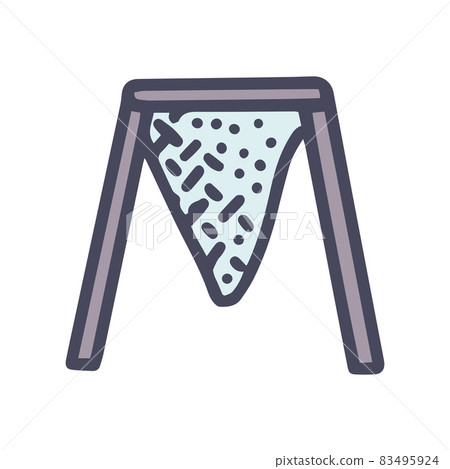 honey strainer color vector doodle simple icon honey strainer color vector doodle simple icon 83495924