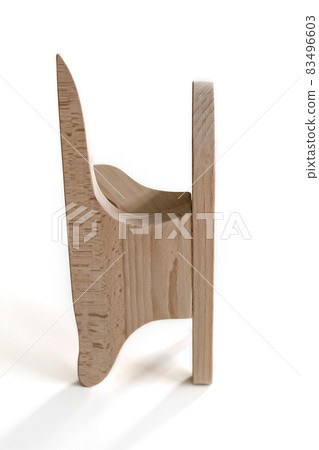 A wooden block made of beech for ironing with an iron. A tool for a tailor. A wooden block made of beech for ironing with an iron. A tool for a tailor. 83496603