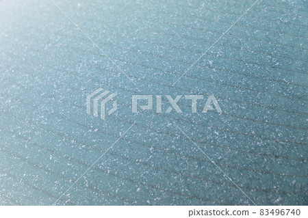 Image of a car frozen in frost Image of a car frozen in frost 83496740