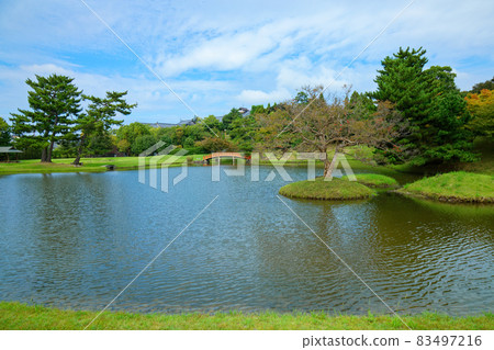 舊大喬庭園奈良紅葉之初 舊大喬庭園奈良紅葉之初 83497216