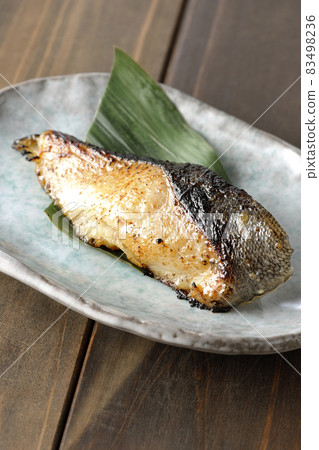 Saikyo-yaki of sablefish with grilled texture that looks delicious with fat on it Saikyo-yaki of sablefish with grilled texture that looks delicious with fat on it 83498236