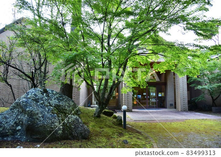 山中湖文學森林德富總保館和步行道 山中湖文學森林德富總保館和步行道 83499313