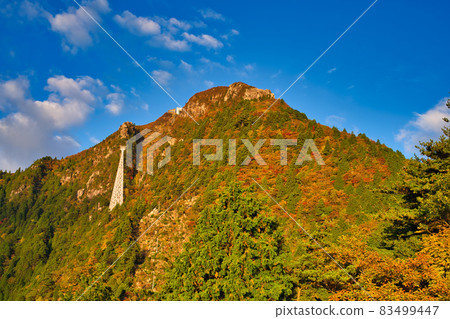 紅葉開始的御在所山 紅葉開始的御在所山 83499447