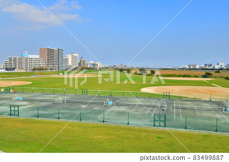 Rokugo Bridge / Looking downstream from the Tama River (Ota-ku, Tokyo) [2021.10] 83499887