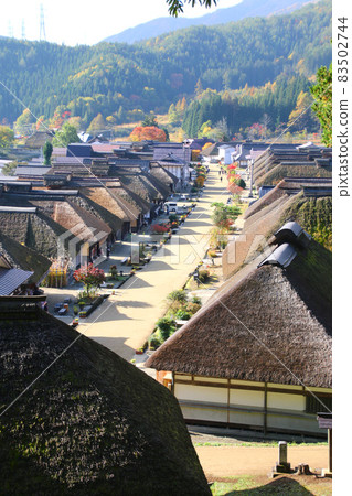 江戶的舊驛站大內宿(福島縣下鄉町) 江戶的舊驛站大內宿(福島縣下鄉町) 83502744