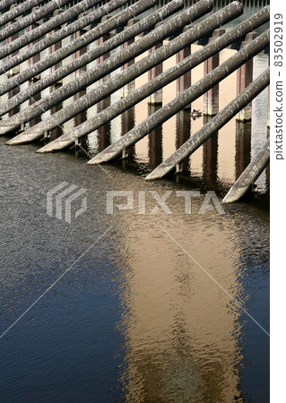 Bridge in automn in prag in tcheck republic Bridge in automn in prag in tcheck republic 83502919