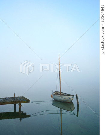 Boat on Sjaelsoe in Birkeroed Boat on Sjaelsoe in Birkeroed 83504645