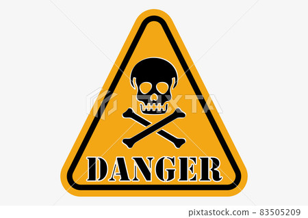危險三角標誌 83505209