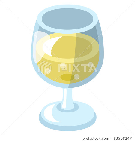 Drink in a wine glass (sparkling wine) 83508247