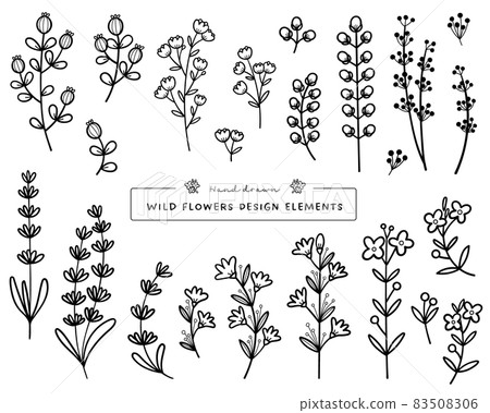 手繪植物套裝 手繪植物套裝 83508306