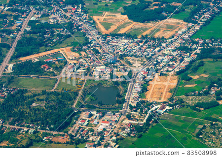 Vietnam cityscape aerial view Vietnam cityscape aerial view 83508998