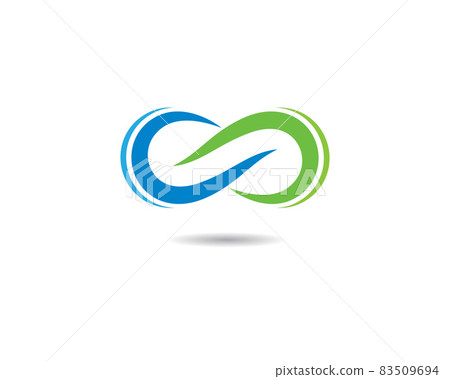 Infinity symbol vector icon illustration 83509694