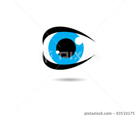 Eye symbol vector illustration design 83510175