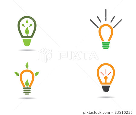 Lightbulb vector icon illustration design-插圖素材 [83510235] - PIXTA圖庫