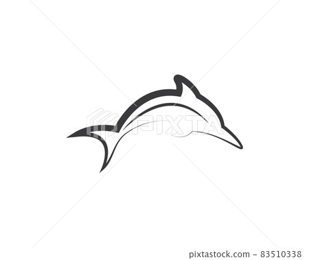 Dolphin vector icon illustration design Dolphin vector icon illustration design 83510338