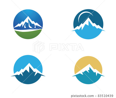 Mountain vector icon illustration design - Stock Illustration [83510439 ...