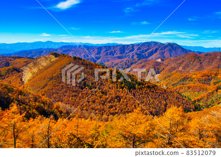 長野縣 Tateshina Kogen 金星線 阿爾卑斯中部的秋葉 83512079