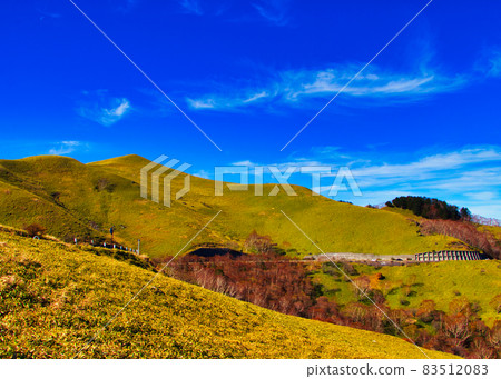Nagano Prefecture Tateshina Kogen Venus Line Autumn Leaves Central Alps 83512083