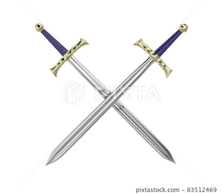 Crossed swords Crossed swords 83512469