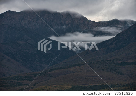 Cloudy Akadake << Hirasawa Pass >> Cloudy Akadake << Hirasawa Pass >> 83512829