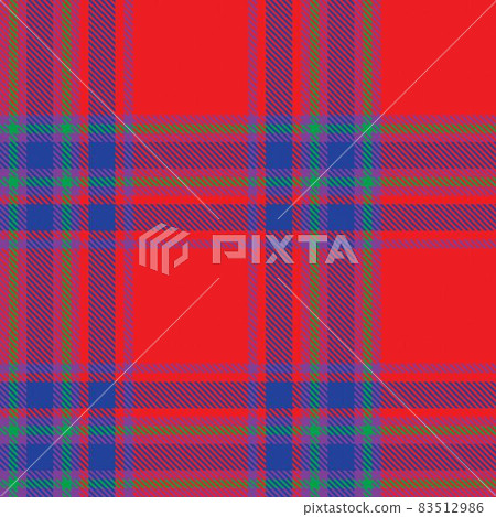 Rainbow Plaid Tartan Checkered Seamless Pattern 83512986