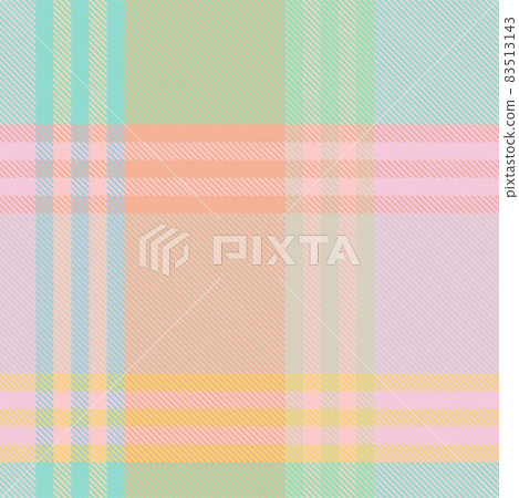 Rainbow Pastel Plaid textured Seamless Pattern - Stock Illustration ...