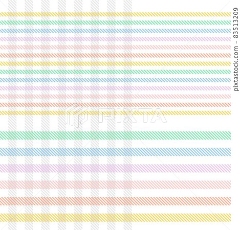 Rainbow Pastel Plaid textured Seamless Pattern Rainbow Pastel Plaid textured Seamless Pattern 83513209