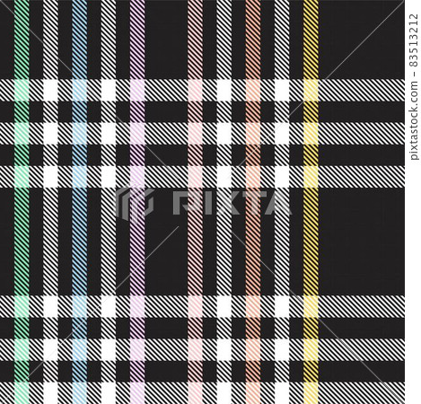 Rainbow Pastel Plaid textured Seamless Pattern Rainbow Pastel Plaid textured Seamless Pattern 83513212