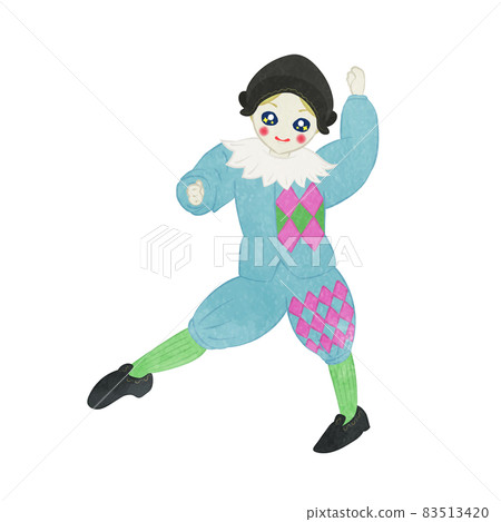 Ballet Nutcracker Illustration of Columbina, the first act doll Ballet Nutcracker Illustration of Columbina, the first act doll 83513420