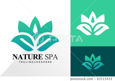 Nature Lotus Spa Logo Vector Design, Creative Logos Designs Concept for Template Nature Lotus Spa Logo Vector Design, Creative Logos Designs Concept for Template 83513433