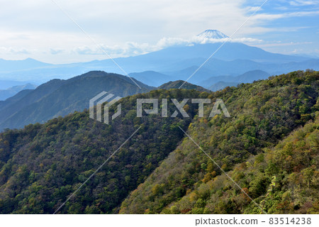 Mt. Fuji and autumn leaves (Autumn in Japan, Tanzawa / Tonodake / Nabewariyama Road) Mt. Fuji and autumn leaves (Autumn in Japan, Tanzawa / Tonodake / Nabewariyama Road) 83514238