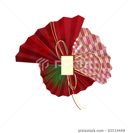 新年裝飾水彩風格 83514449