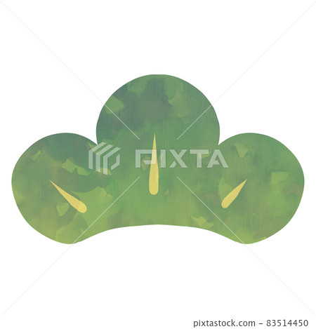 Pine icon watercolor style 83514450