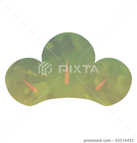 Pine icon watercolor style 83514452