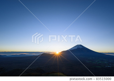 From Mt. Fuji and sunrise / Ryugadake in late autumn 83515000