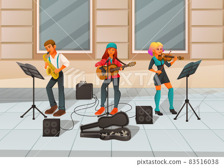 Street Music Band Composition Street Music Band Composition 83516038
