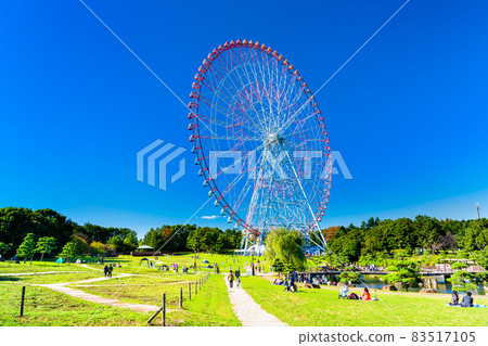 Ferris wheel in Kasai Rinkai Park, Tokyo Ferris wheel in Kasai Rinkai Park, Tokyo 83517105