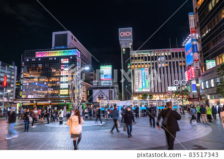 《東京》錦系町車站前街景 《東京》錦系町車站前街景 83517343