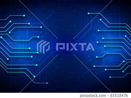 Circuit technology background with hi-tech digital Circuit technology background with hi-tech digital 83518476