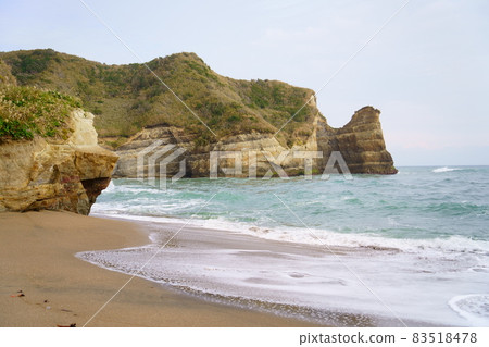 古浦海岸(千葉縣外房/禦宿町) 古浦海岸(千葉縣外房/禦宿町) 83518478