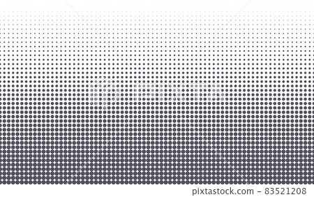 Halftone dots pattern. Fadedduotone seamless effect. Vector pop art retro background Halftone dots pattern. Fadedduotone seamless effect. Vector pop art retro background 83521208