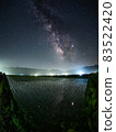 夏季銀河系和稻田 夏季銀河系和稻田 83522420