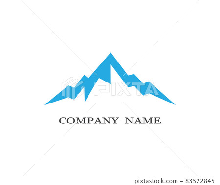 Mountain vector icon illustration design-插圖素材 [83522845] - PIXTA圖庫