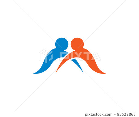 Community vector icon illustration design - Stock Illustration ...