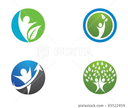 Human health symbol vector icon illustration-插圖素材 [83522959] - PIXTA圖庫