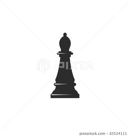 chess bishop icon vector illustration design chess bishop icon vector illustration design 83524111